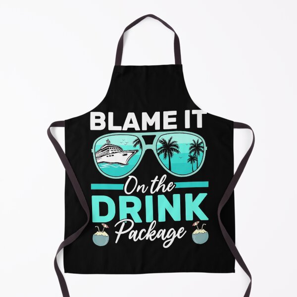 Item preview, Cruise Lover Drink Package Humor designed and sold by KroghDs.