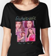 BLACKPINK - TOUR MERCH (REVISED) Women's Relaxed Fit T-Shirt