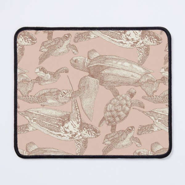 Item preview, sea turtles mocha mousse cream tan designed and sold by scrummy.