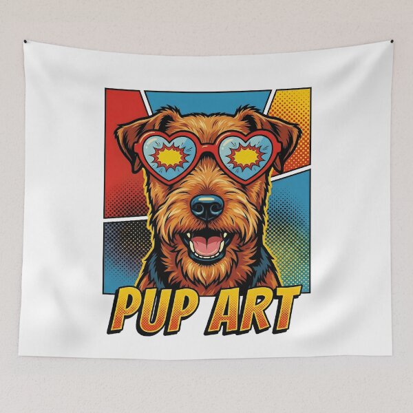 Item preview, Pop Art Lakeland Terrier Retro Dog designed and sold by k3rstman1.
