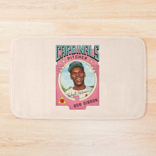Item preview, Bob Gibson Vintage Cardinals Pitcher – Retro Baseball Card Art designed and sold by TheArtOfCar.