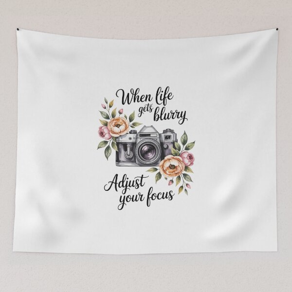 Item preview, whet life gets blurry adjust your focus designed and sold by jkrphoto.