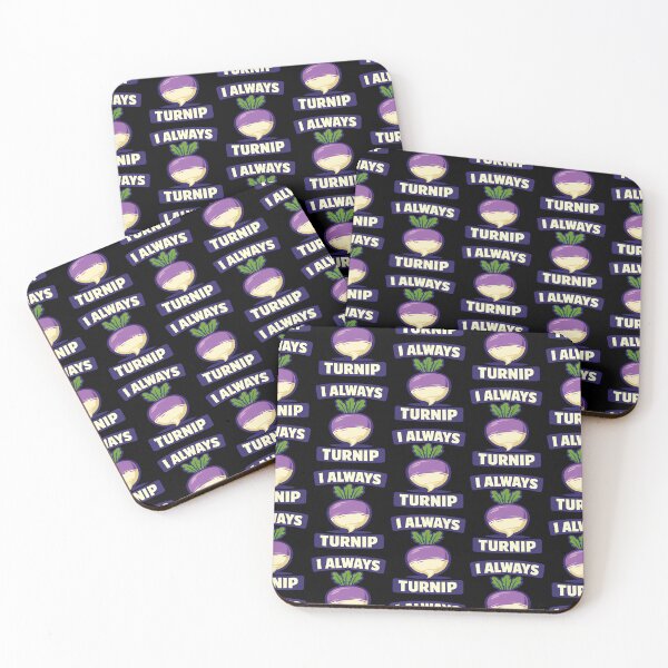 Item preview, I Always Turnip Funny Vegetable Pun Design designed and sold by TeeTimeTreasure.