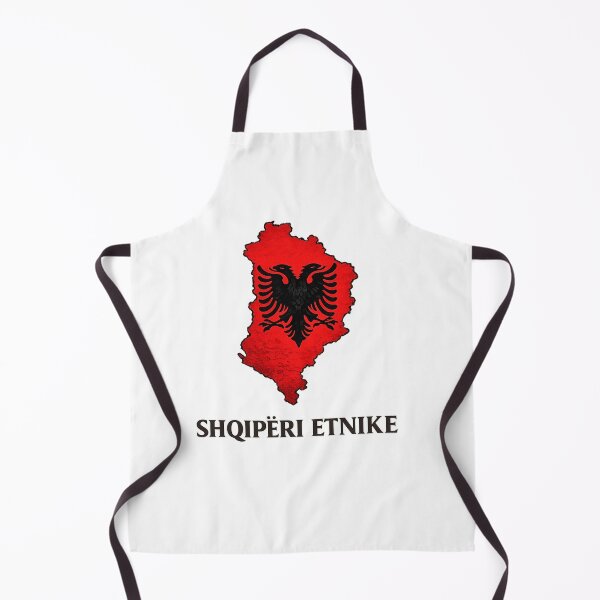 Item preview, Shqipëri Etnike – Red Map & Black Double Eagle Symbol designed and sold by kimkosovo.