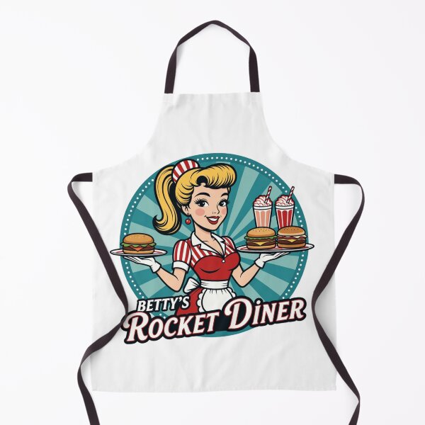 Item preview, Betty's rocket diner designed and sold by RisingWolfStudio.