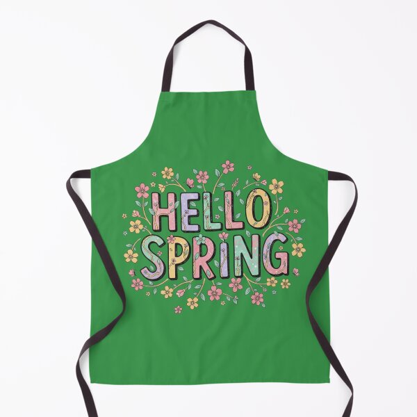 Item preview, Hello Spring Flowers - Sweet Seasonal Graphic for Nature Lovers designed and sold by InkWeaveShop.