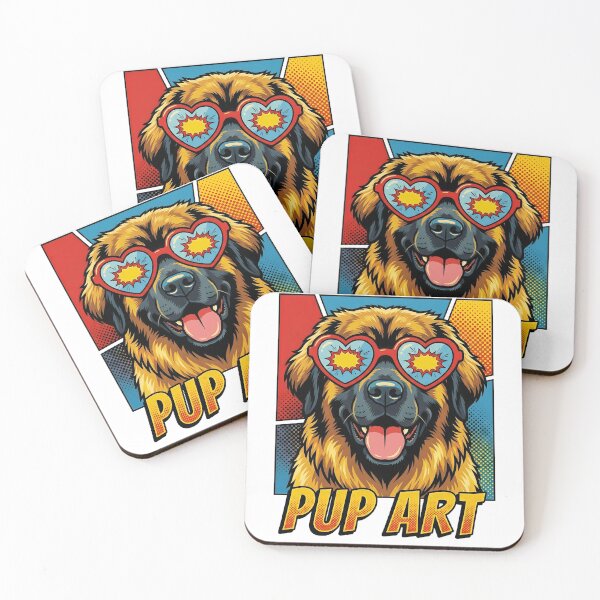 Item preview, Pop Art Leonberger Retro Dog designed and sold by k3rstman1.