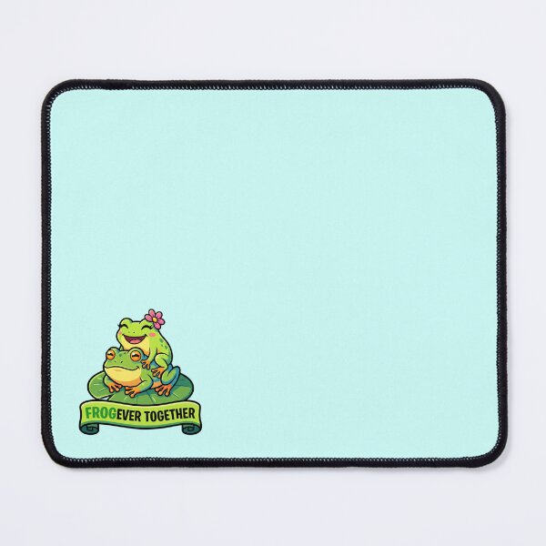 Item preview, Frogever Together - Cute Couple Frogs Pun designed and sold by WildCute.