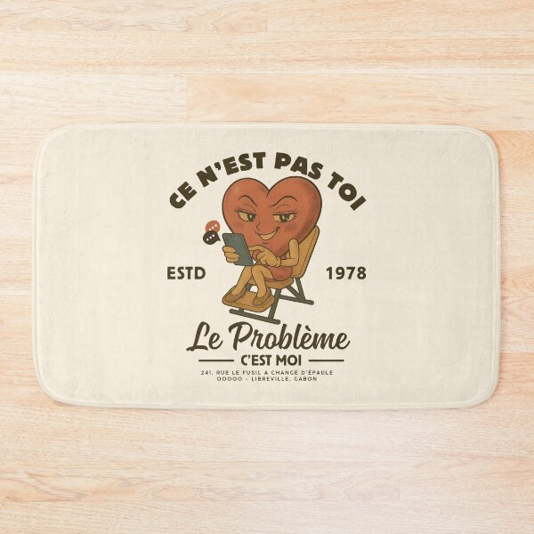 Item preview, Gabon : ce n'est pas toi le problème (Gabonese expression) designed and sold by Peerless-Prime.