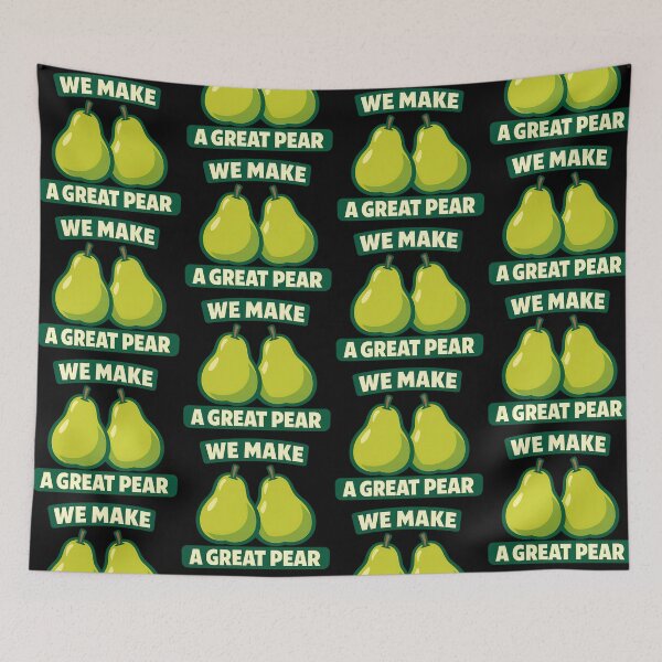 Item preview, We Make a Great Pear Funny Couple Pun Design designed and sold by TeeTimeTreasure.
