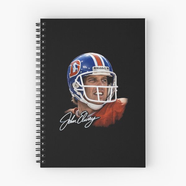 Item preview, John Elway – Denver Broncos Quarterback Retro Helmet Portrait designed and sold by TheArtOfCar.