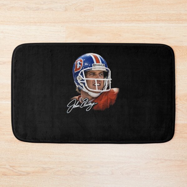 Item preview, John Elway – Denver Broncos Quarterback Retro Helmet Portrait designed and sold by TheArtOfCar.