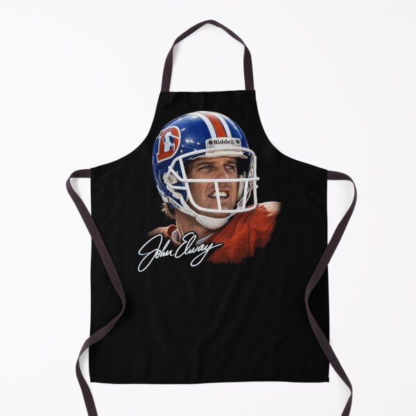 Item preview, John Elway – Denver Broncos Quarterback Retro Helmet Portrait designed and sold by TheArtOfCar.