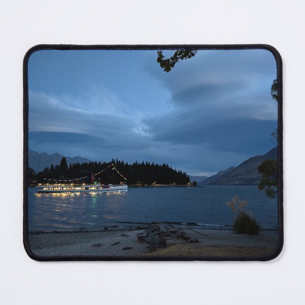 Item preview, Magical Evening in Queenstown: Lake Wakatipu, NZ designed and sold by Photogenic Snap.