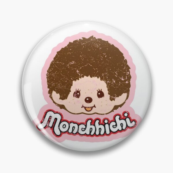 Item preview, monchhichi pink sticker designed and sold by mandynl15.