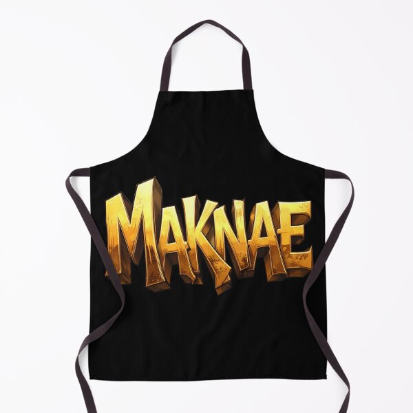 Item preview, Maknae hangul korean, streetstyle graffiti in gold - youngest of a group designed and sold by LiskoDesign.