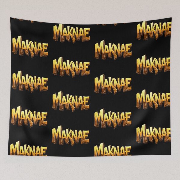 Item preview, Maknae hangul korean, streetstyle graffiti in gold - youngest of a group designed and sold by LiskoDesign.
