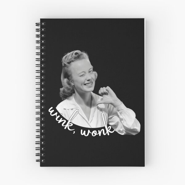Item preview, Wink, Wonk (white font) designed and sold by Pencil on Paper CA.