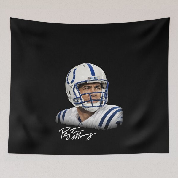 Item preview, Peyton Manning – Colts QB Legend Helmet Portrait designed and sold by TheArtOfCar.