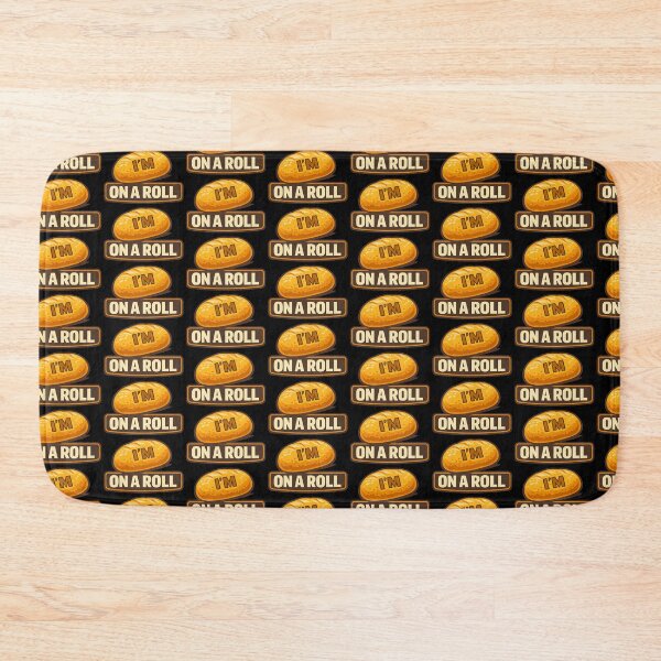 Item preview, Im on a Roll Funny Bread Pun Design designed and sold by TeeTimeTreasure.