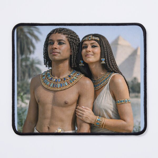 Item preview, Ancient Egyptian Lovers of Kemet ,Eternal Valentine Art designed and sold by TuyaArts.