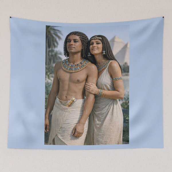 Item preview, Ancient Egyptian Lovers of Kemet ,Eternal Valentine Art designed and sold by TuyaArts.