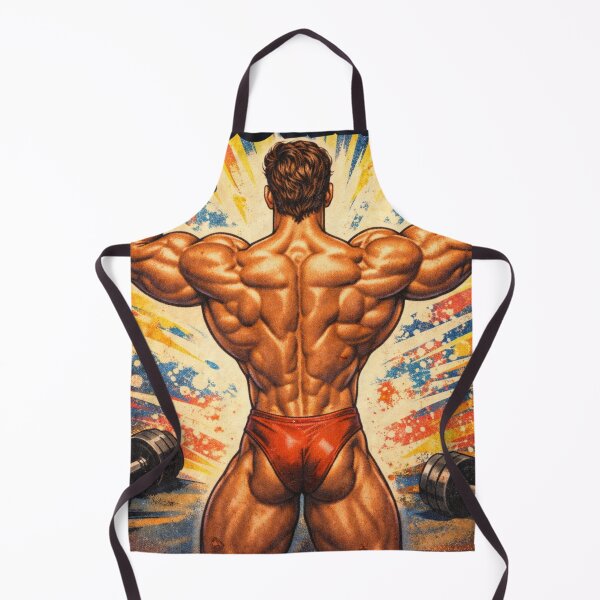 Item preview, Never Back Down Retro Bodybuilding Gym Poster designed and sold by JonelleTshirts.