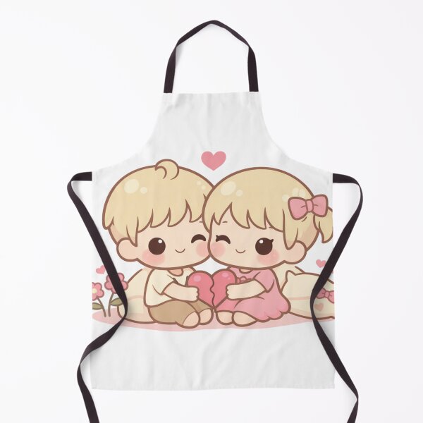 Item preview, Gemini Zodiac Cute Love Couple designed and sold by Silentbow.