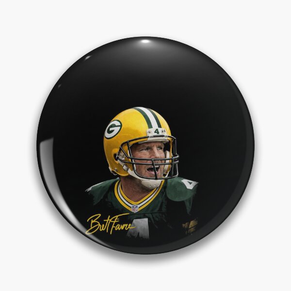 Item preview, Brett Favre – Packers QB Icon Helmet Portrait designed and sold by TheArtOfCar.