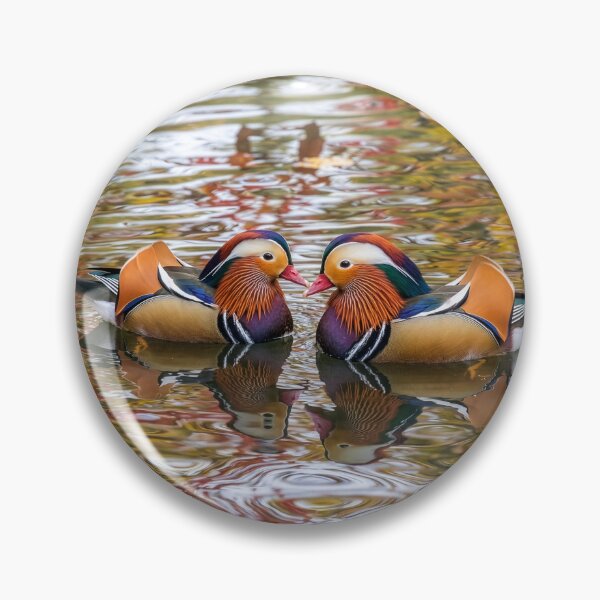Item preview, Mandarin Ducks in Water with Reflections designed and sold by Tridentulus.