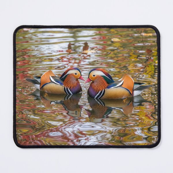 Item preview, Mandarin Ducks in Water with Reflections designed and sold by Tridentulus.