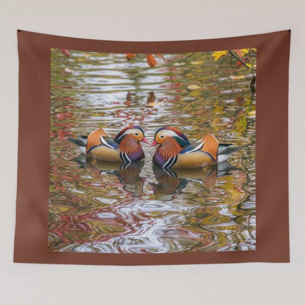 Item preview, Mandarin Ducks in Water with Reflections designed and sold by Tridentulus.