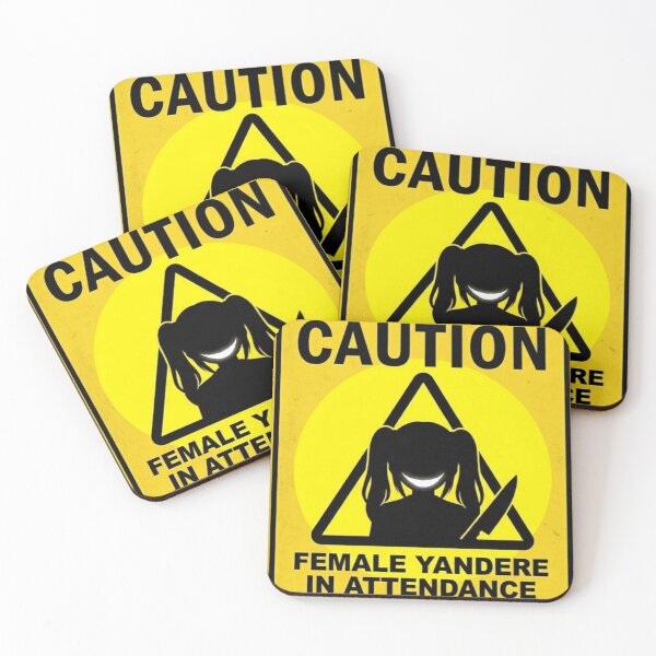 Item preview, Caution: Yandere in Attendance designed and sold by The King's general goods.