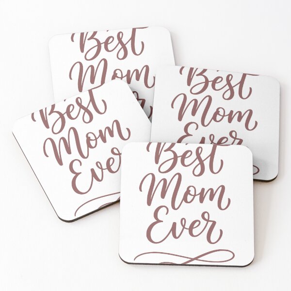 Item preview, Best Mom Ever Script T-Shirt – Elegant Mother’s Day Typography Tee designed and sold by InkForge Studio.