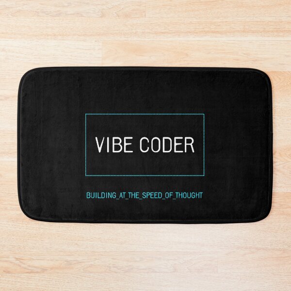 Item preview, Vibe Coder Architect | AI Era Programming Label. designed and sold by Mikidesign1988.