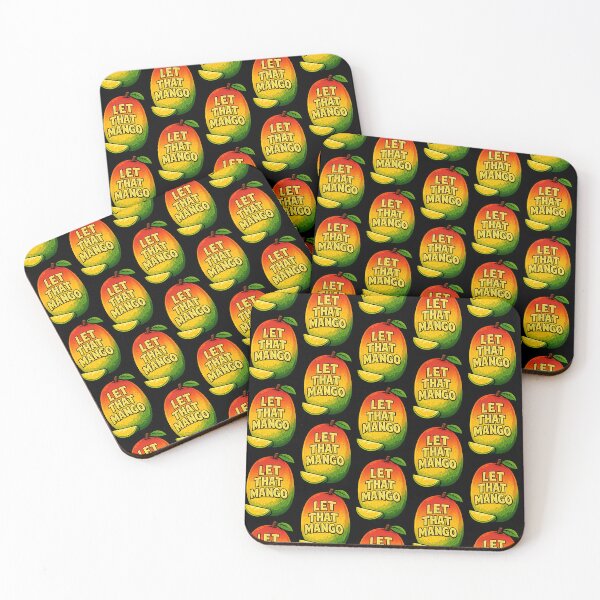 Item preview, Let That Mango Funny Fruit Pun Design designed and sold by TeeTimeTreasure.