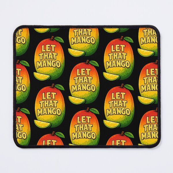 Item preview, Let That Mango Funny Fruit Pun Design designed and sold by TeeTimeTreasure.