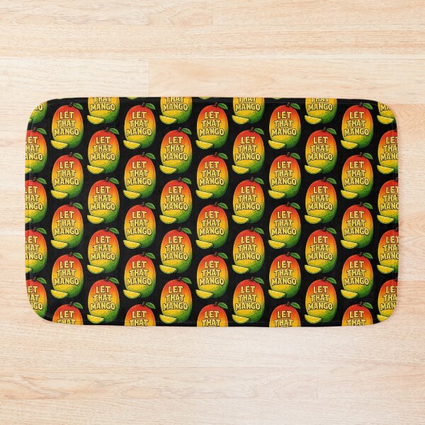 Item preview, Let That Mango Funny Fruit Pun Design designed and sold by TeeTimeTreasure.