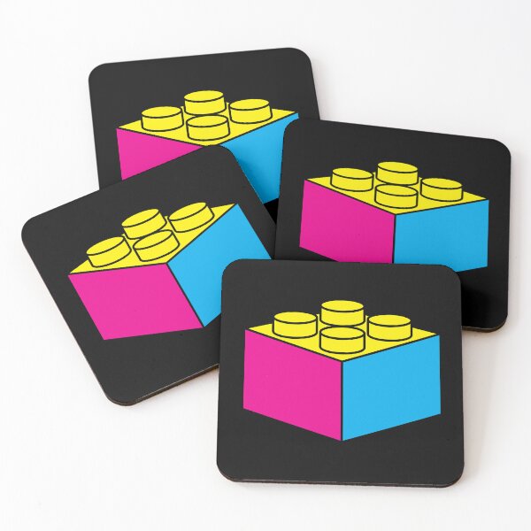 Item preview, Cyan Magenta Yellow Black (CMYK) Brick designed and sold by The Common Tee.