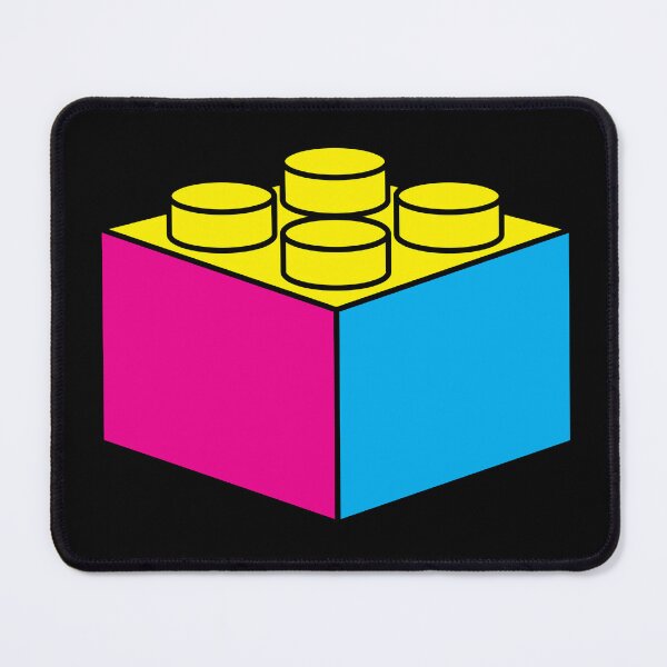 Item preview, Cyan Magenta Yellow Black (CMYK) Brick designed and sold by The Common Tee.