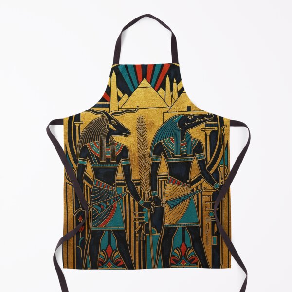 Item preview, Luxury Wall Decor: Egyptian Art Deco Gold Print designed and sold by Vintage Poster Gallery.