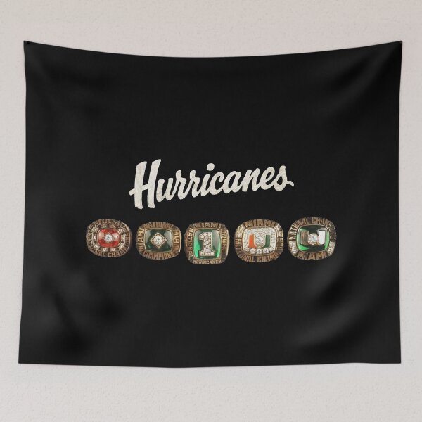 Item preview, Miami Hurricanes National Championship Rings Design designed and sold by TheArtOfCar.
