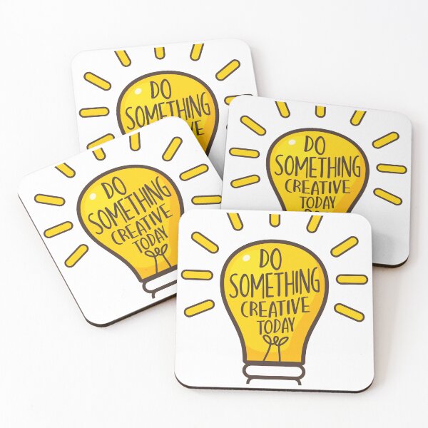 Item preview, Do Something Creative Today – Inspirational Light Bulb Design designed and sold by ZYNORAworld.