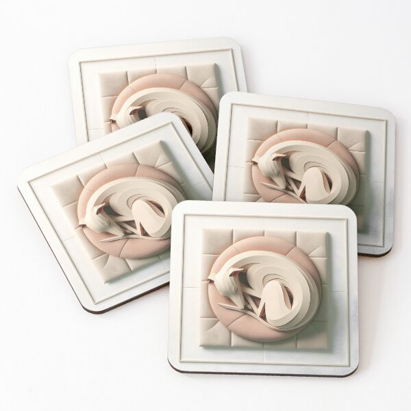 Item preview, Italian Greyhound Wall Art – Minimalist Curled Iggy Heart, Cozy Dog Lover Gift Art Print designed and sold by purrsoul.