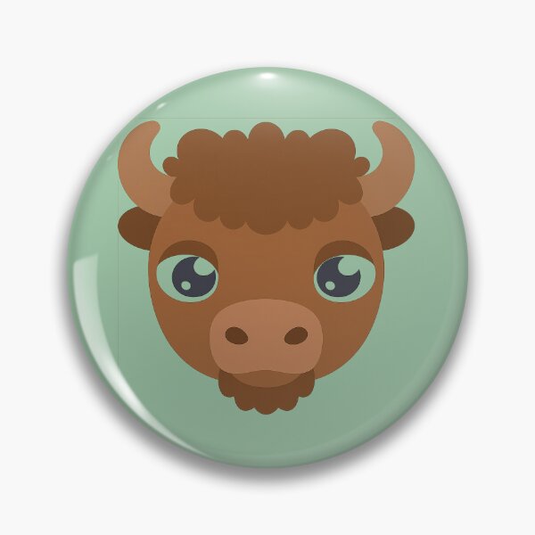 Item preview, Bison designed and sold by Broken Antler Designs .