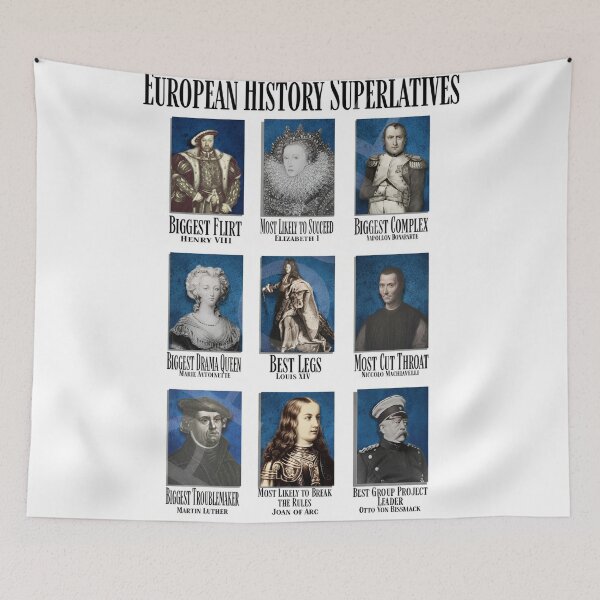 Item preview, European History Superlatives designed and sold by CMooreWorx.