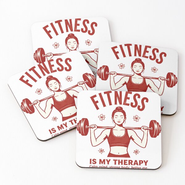 Item preview, Fitness Is My Therapy - Calm Mind Strong Body designed and sold by Dxvect.