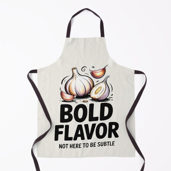 Item preview, Bold Flavor Garlic Foodie Statement Art designed and sold by SplashTastic.
