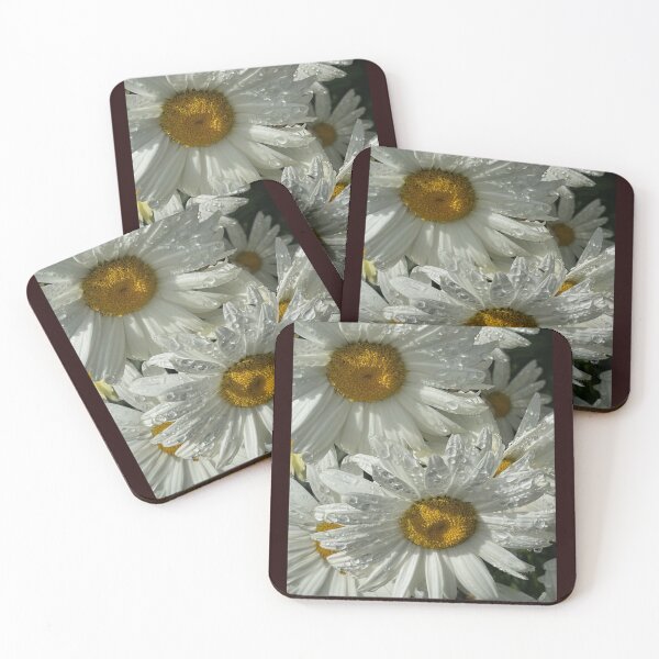 Item preview, White Daisies in the rain designed and sold by Monika's Shop.