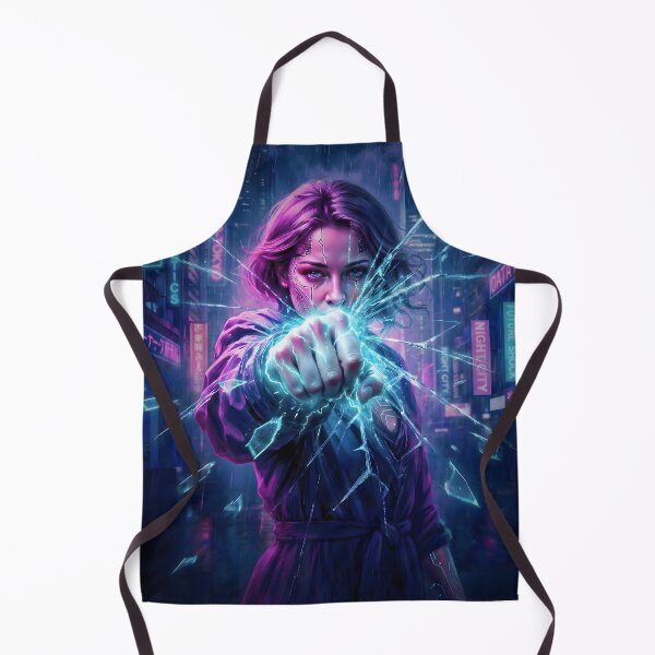 Item preview, Shattered Reality Cyberpunk Girl Neo-Tokyo Glitch Art designed and sold by MarCinu Art.